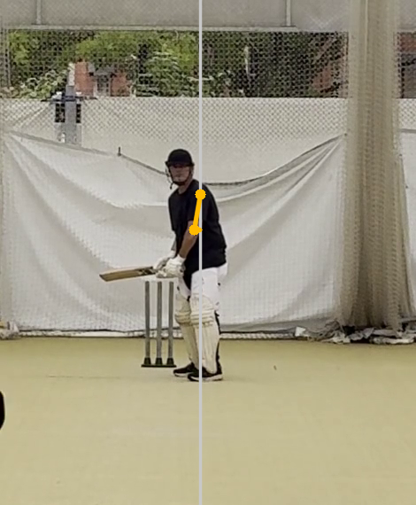 Shoulder-elbow alignment at release