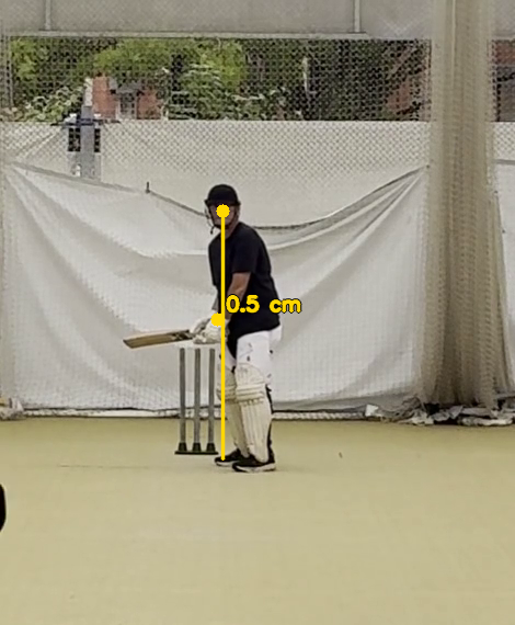 Hands under head at release